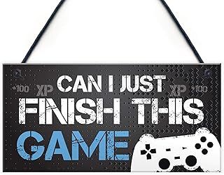 RED OCEAN Gaming Sign For Boys Bedroom Man Cave Son Birthday Xmas Gift Fan Gift