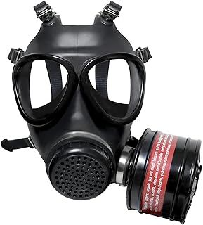 Full Face Respirator with 40mm Activated Carbon Filter, Gas Respirator for Organic Vapor, Chemical, Welding, Anti-Dust, Painting, Epoxy Resin