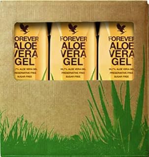 Aloe Vera Gel Drink Tripack by Forever (3 x 1litre Tetrapaks)
