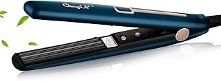 Hair Crimping Iron, Mini Crimper Iron for Fluffy Hairstyle, Corn, Perm, Waves, Curls, Anti Static Crimping Hair Iron Adjust Temperature for All Hair Types