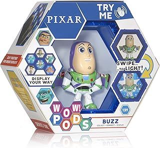 WOW! PODS Buzz Lightyear - Toy Story 4 | Official Disney Pixar Light-Up Bobble-Head Collectable Figure