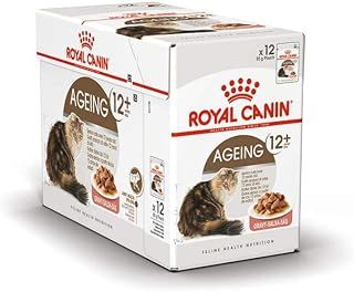 Royal Canin Ageing 12+ in Gravy Adult Wet Cat Food 85g (Pack of 12)
