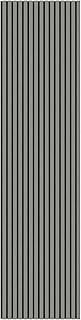 Tuda Grass Direct Luxury Acoustic Wall Slatted 3D Wood Veneer Panels Series 1-240cm x 60cm - Grey