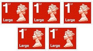 5 x Large Letter 1st Class First Class Stamps Royal Mail Post Office