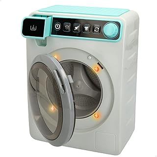 COLORBABY Play Washing Machine with Lights and Sounds for Boys and Girls, Kids Toy Appliances, Mini Washing Machine for Playing, Household Toys, Batteries Included (46899)