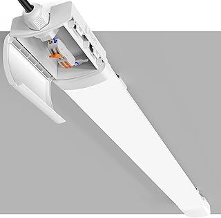 6500k 4FT, Led Batten Light, 36W Plug in Ceiling Light IP65 Led Ceiling Strip Lights,Light Led Garage Loft Light Workshop Lighting for Living Room,Wall, Kitchen, Shed, Outdoor,Garage, Office