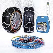 Goodyear 77931, 12 mm Passenger Car snow chains, TUV and ONORM approved, size 227. Suitable for SUV, vans, motorhomes and 4x4