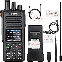 Radtel RT-730 10W Ham Radio Air Band Walkie Talkie, Full Band 199CH HT, Rechargeable Long-Range Handheld Two-Way Radio with USB-C Battery, NOAA, FM, & AM Frequency Capture Capabilities