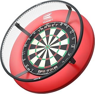 Target Darts Corona Vision Dartboard Lighting System, Black Frame | White LED Dart Board Surround Ring Light | Available with Pro Tour Dartboards Surround & Championship Dartboard, or Oche Dart Mat