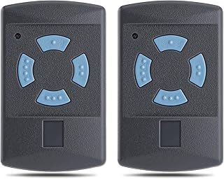 pepape Garage Door Remote Control Handheld Transmitter Replacement for HORMANN HSM4-868 HSE2-868 HS4-868 HSM2-868 Compatible with Hormann Blue Button 868MHz Gate Opener Fob 2 Pack