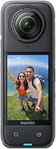 Insta360 X4-8K Waterproof 360 Action Camera, 4K Wide-Angle Video, Invisible Selfie Stick Effect, Removable Lens Guards, 135 Min Battery Life, AI Editing, Stabilization, for Sports, Travel, Outdoor