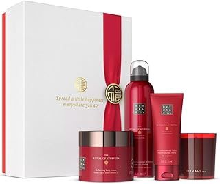 RITUALS Gift Set The Ritual of Ayurveda Large - Home and Skincare Products Enriched with Indian Rose and Sweet Almond Oil - Bath Gift Box with Balancing and Soothing Properties