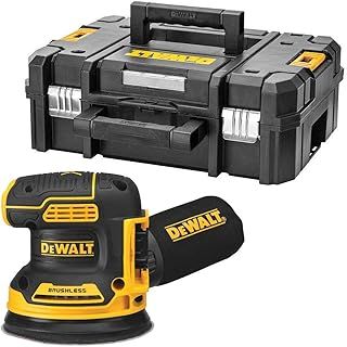 DEWALT DCW210NT-XJ-Rotorbital Sander brushes XR 18V ​​without charger/battery, Black/Yellow