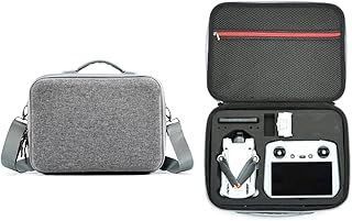 Bag for DJI Mini Pro 3, Carry Bag DJI Suitcase Case with Handle Storage Box Shoulder Bag Handbag Hard Shell Case with 2 Zipper for DJI Mini 3 Drone Accessories Grey Color