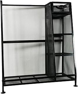 Suncast GO3216 ® Premium Golf Bag Stand Organiser Rack Suitable For Two Golf Bags & Accessories