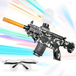 Gel Blaster, Dhapy M416 Electric Gel Blasters with 60000 Rounds and Goggles, Outdoor Activities Shooting Team Game Toy Gift for Teens Adults Aged 14+