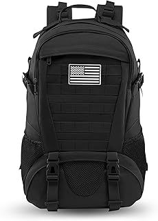Jueachy Military Tactical Backpack 30/35/40L Army Assult Camouflage Hunting Rucksack Molle 3 Day Large Rucking Backpack for Outdoor Sports Trekking Hiking Travel Camping