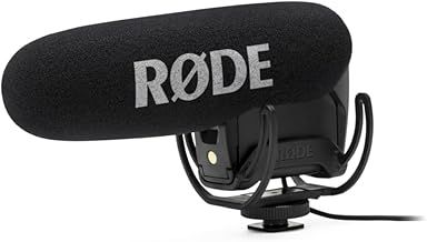 RØDE VideoMic Pro Professional On-camera Shotgun Microphone with High-pass Filter and Pad for Filmmaking, Content Creation and Location Recording, Wired