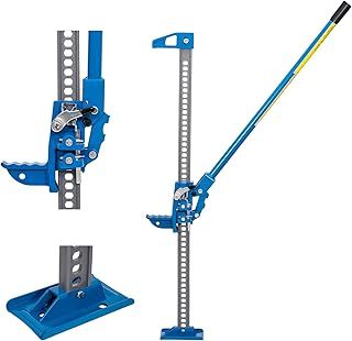 KATSU Farm Jack High Lift 48 Inch 3 Tonne Heavy Duty for 4x4 Off-Road Vehicles Tractors Trucks 161191