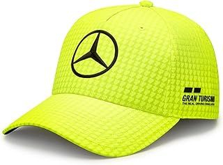Mercedes AMG Petronas Formula One Team - 2023 Lewis Hamilton Driver Cap - Neon Yellow - Unisex - Size: One Size