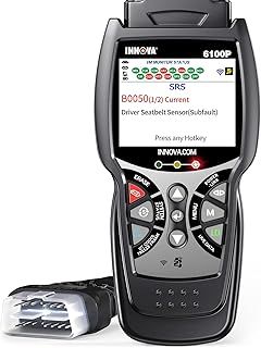 INNOVA 6100P OBD2 Scanner ABS SRS Transmission, Car Code Reader Diagnostic Scan Tool with Oil Reset, Battery & Alternator Test, Full OBD II, Live Data