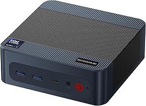 Ai PC M3, Mini PC Intel 14th Gen Core Ultra 7 155H (NPU Support) 32GB DDR5 RAM, 1TB PCIe NVMe SSD, Thunderbolt 4 Desktop Mini PC Window 11 Pro, Wi-Fi 6 & Bluetooth 5.2