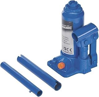 Silverline Hydraulic Bottle Jack 4 Tonne (245113), BLUE