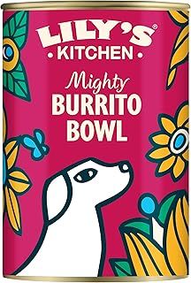 Lily's Kitchen Made with Natural Ingredients Adult Wet Dog Food Tin Mighty Burrito Bowl 6 x 400g