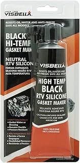 Neutral RTV 100% Gasket Maker Oil and Water Resistance Anti-Freeze Remain Flexible Ultra 3 oz. High Temperature 600°F Sealant Tube