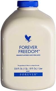 Forever Living Products Freedom, 1000ml, Orange-Flavored Aloe Gel with Glucosamine, chondroitin and MSM, Gluten Free