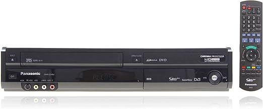 Panasonic DMR-EZ49vEBK Super Multi Format Combi Recorder with Freeview