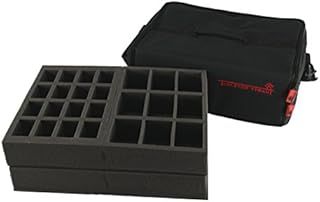 Tabletop Tyrant Kingmaker Figure Case with Storage Foam (Primaris, Warjack or Heavy Infantry (Holds 50))