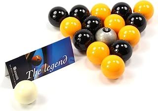 Aramith EXCLUSIVE Premier SILVER 8 BALL Edition YELLOW and BLACK Pool Balls