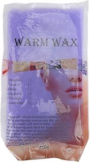 Agatige Lavender Paraffin Wax, 450g Deeply Moisturising Paraffin Wax Beads Blocks Pedicure Treatment Block for Hand and Feet Dry Skin, Relieve Stiff Muscles and Pain