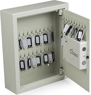 Wall Mounted 48 Key Electric Combination Lock Cabinet Safe