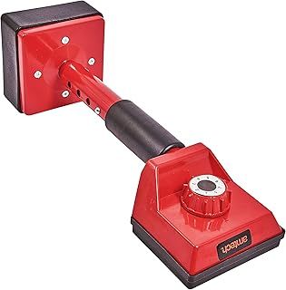 Amtech - Carpet Knee Kicker to Install and Smooth Carpets with Adjustable Steel Teeth for Different Backings, Home DIY, Easy to Use with Protective Knee Pad, Lump-Free Finish