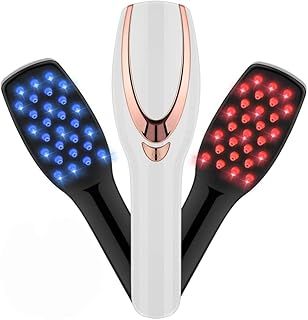 MO-UK Thanksgiving Gifts Phototherapy Scalp Massager Comb for Hair Growth,Hair Regrowth Brush for Him Gifts,Anti Hair Loss Head Care Electric Massage Comb Brush with USB Rechargeable
