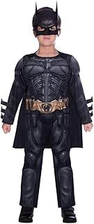 Amscan Officially Licensed Warner Bros The Dark Knight Batman Boys Fancy Dress Costume