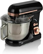 Tower T12033RG 3-in-1 5L Stand Mixer with 6 Speeds and Pulse Setting, 1000W, Rose Gold