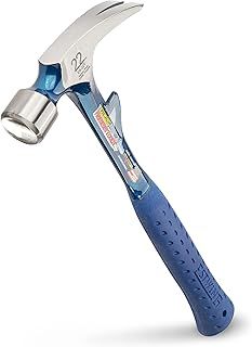 Estwing E6/22T 22oz Hammertooth Hammer, Smooth Face, Shock Reduction Grip