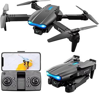 Beginner E99 Drone with Dual Cameras 2 Battery, One-Key Takeoff/Landing, 1800mAh Battery, 99cm