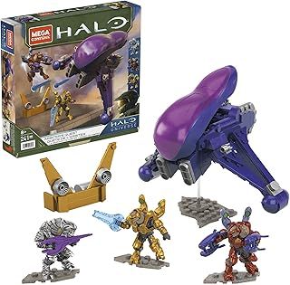 ​MEGA Halo Arbiter's Quest Banshee Vehicle Halo Infinite Construction Set, Building Toys for Boys​