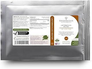 Lactobacillus Reuteri 15g | 5 Billion CFU Probiotic + Chicory Root Prebiotic (Inulin) | Vegan Friendly Powder UK Made | 1g Daily (15 Servings)