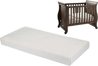 Restorology Premium Quality Baby Travel Cot Mattress Fits Most Graco/M&P/Babylo Deluxe/BabyBjörn/Silver Cross/Toddler cot Mattress - Removable Washable Zip Cover (Size : 118 x 56 x 6 cm)