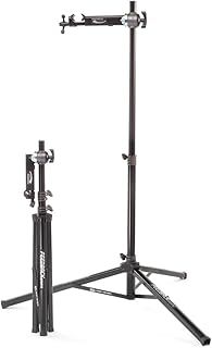 Feedback Sports | Sport Mechanic Bike Repair Stand | Folding Bike Stand for Maintenance | for Road, MTB | Compact, Adjustable Height Work Stand