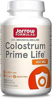 Jarrow Formulas, Colostrum, 400mg, 30% Immunoglobulins, 120 Capsules, Gluten Free, Vegetarian, Soy Free, Non-GMO