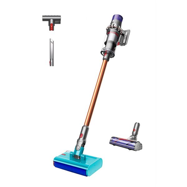 Dyson Cyclone V10 Submarine Cordless Wet and Dry Vacuum Cleaner - 150 Air Watts, 60 min Runtime, Hard and Carpet Floors, Hair De-Tangling Technology