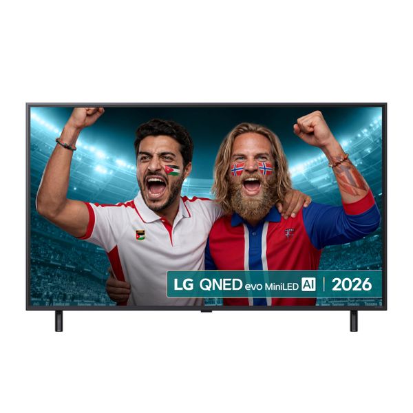 LG QNED Evo MiniLED AI QNED85 50QNED85B6B 50 Inch Smart TV, α8 Processor Gen3, 120 Hz, VRR 144 Hz, Dolby Vision, Filmmaker Mode™, FreeSync Compatible, AMD, Google Cast, 2026