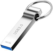 GermGuardian USB 3.0 Flash Drive, 982GB, Silver, High-Speed, Waterproof, Compatible with Windows, Linux, Mac OS