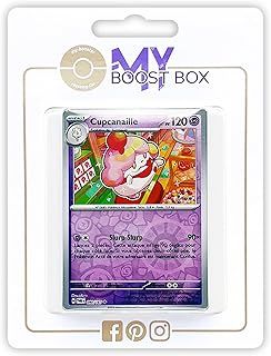 Cupcanaille (Slurpuff) 90/167 Reverse - my-booster X Écarlate et Violet 6 - Mascarade Crépusculaire Box of 10 Pokemon French cards